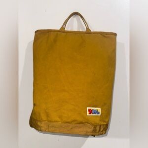 Fjallraven Mustard Backpack